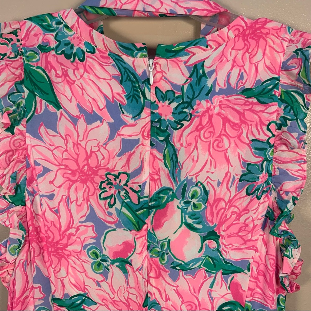 Lily Pulitzer Destini Floral Blossom Tiered Maxi Dress - Picture 12 of 12